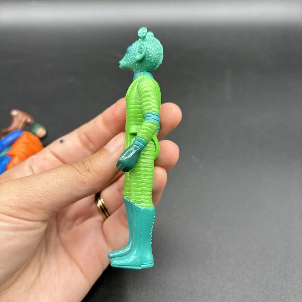 Vtg Kenner Star Wars Cantina Lot Greedo Hammerhead Walrus Man Loose 1978